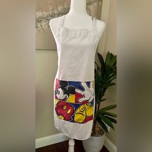 Vintage Disney Mickey Mouse Apron OS